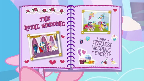 Baby Flurry Heart's Heartfelt Scrapbook: The Royal Wedding still