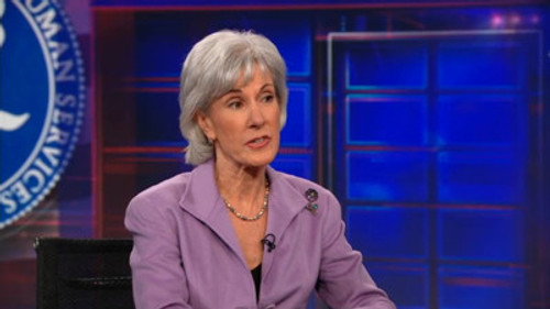 The Daily Show Season 17 Episode 48 - Kathleen Sebelius