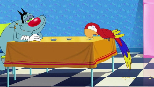 Oggy and the Cockroaches Season 4 Episode 13 - Buddy Parrot