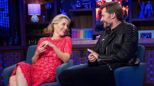 Nikolaj Coster-Waldau & Gillian Anderson still