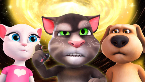 Talking Tom and Friends Season 2 Episode 7 - The Cool and the Nerd
