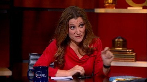 The Colbert Report Season 9 Episode 8 - Chrystia Freeland