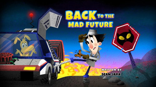 Inspector Gadget Season 2 Episode 18 - Back to the MAD Future