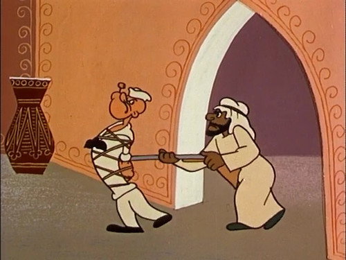 Popeye the Sailor Season 1 Episode 42 - Insultin' the Sultan