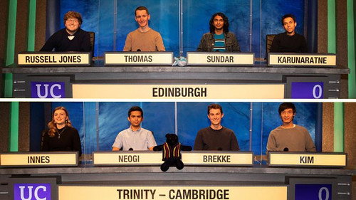 Edinburgh v Trinity College, Cambridge still