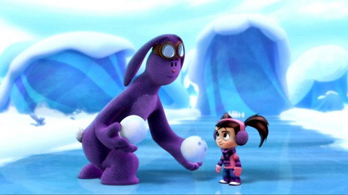 Kate & Mim-Mim Season 1 Episode 18 - Snow Bowling
