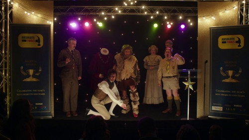 BBC Ghosts cast on their Christmas Special 2021 - BFI Q&A still