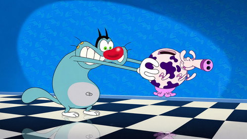 Oggy and the Cockroaches Season 1 Episode 17 - The Piggy Bank