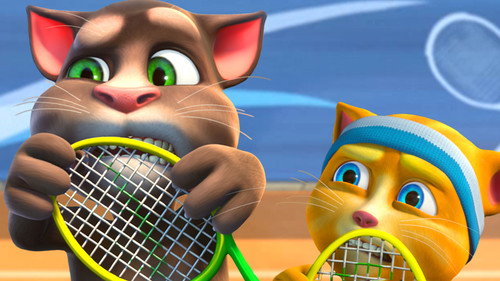 Talking Tom and Friends Season 1 Episode 30 - Tennis Kid