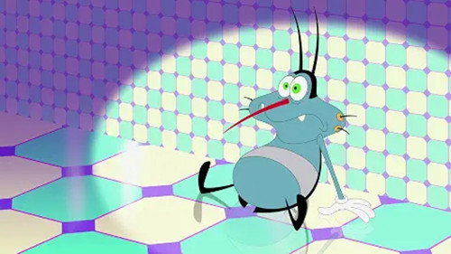 Cockroach Oggy still