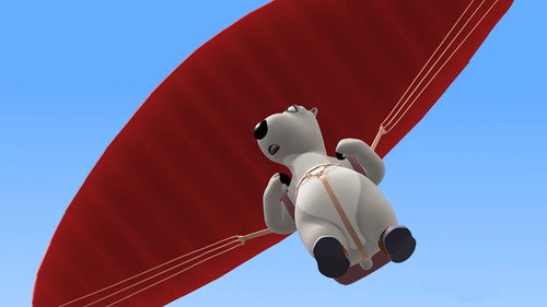 Paragliding still