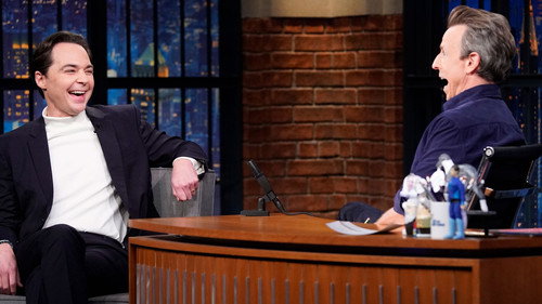 Late Night with Seth Meyers Season 10 Episode 28 - Jim Parsons, Amber Ruffin & Lacey Lamar