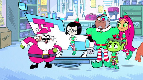 Teen Titans Go! Season 4 Episode 6 - Teen Titans Save Christmas