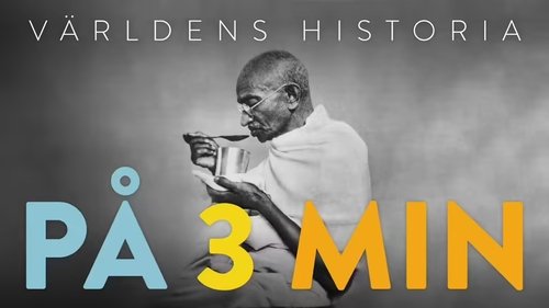 Background image for Världens historia på 3 minuter  - Avsnitt  19 - Mahatma Gandhi