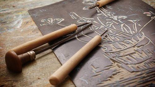 Background image for Printmaking—Relief and Intaglio