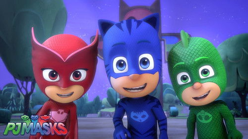 Training with the PJ Masks