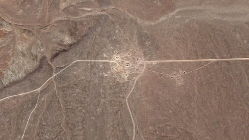 Strange Symbols in the Desert