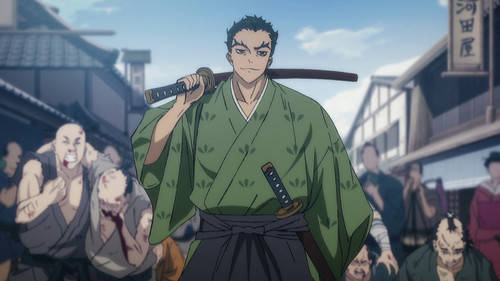 Chrysanthemum and Peach