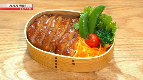 Background image for Ginger Pork Teriyaki Bento & Wrap-n-roll Pork Bento