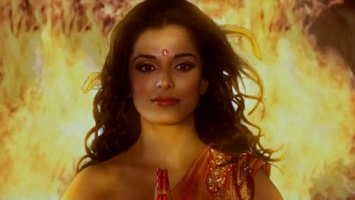 Background image for Draupadi emerges from the fire