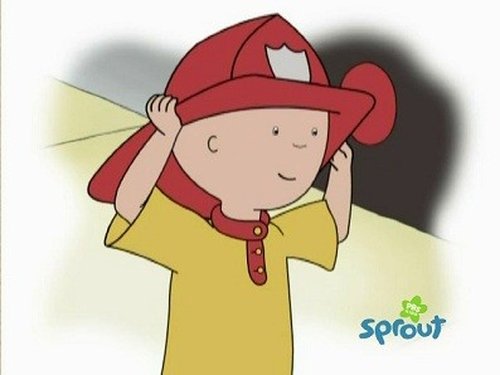 Background image for Caillou the firefighter