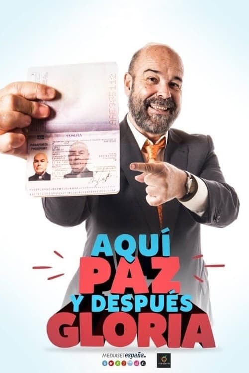 Show cover for Aquí Paz y después Gloria