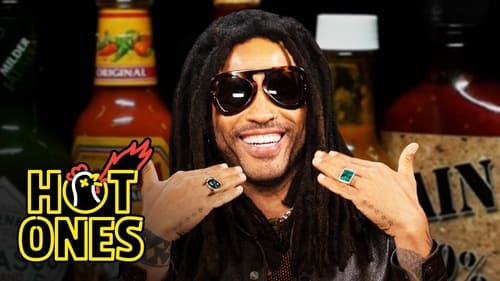 Lenny Kravitz Stays Cool While Eating Spicy Wings