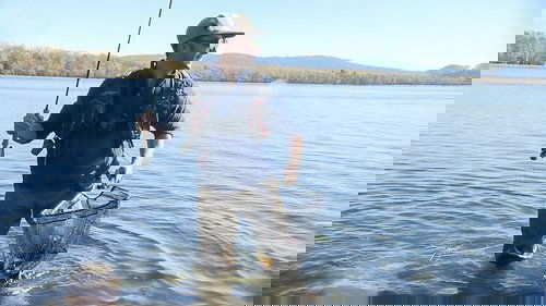 Background image for Fishing in Lake Kussharo