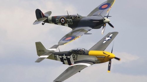 Background image for Mustangs and Spitfires