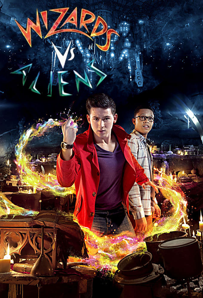 Show cover for Wizards vs Aliens