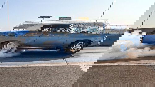 Background image for Dyno and Drag in the Crusher Impala!